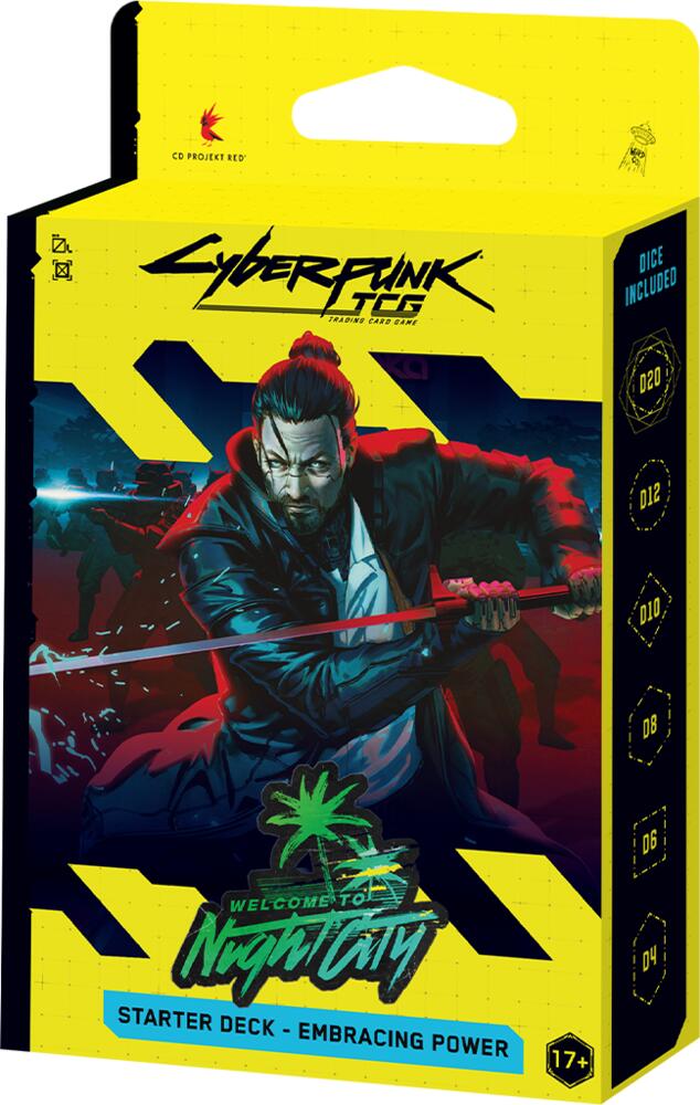 CYBERPUNK TCG: BETA STARTER DECK: EMBRACING POWER