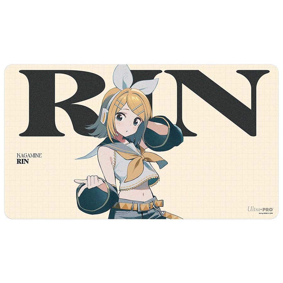 ULTRA PRO: HATSUNE MIKU: RETRO SOUNDSCAPES: RIN PLAYMAT