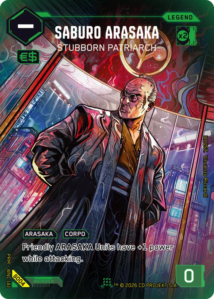 Cyberpunk: Saburo Arasaka: #B004