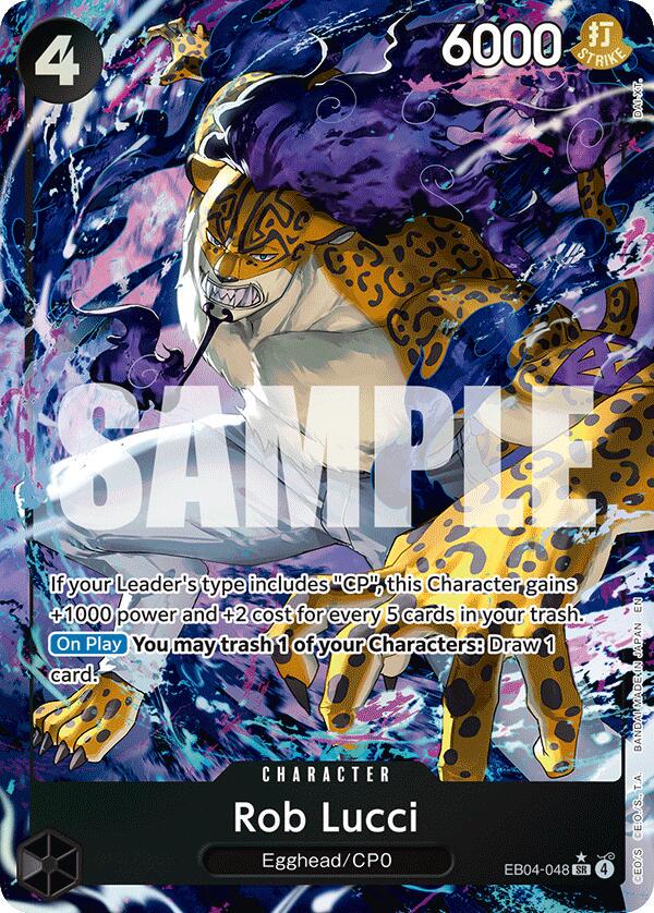 One Piece: Rob Lucci: #EB04-048