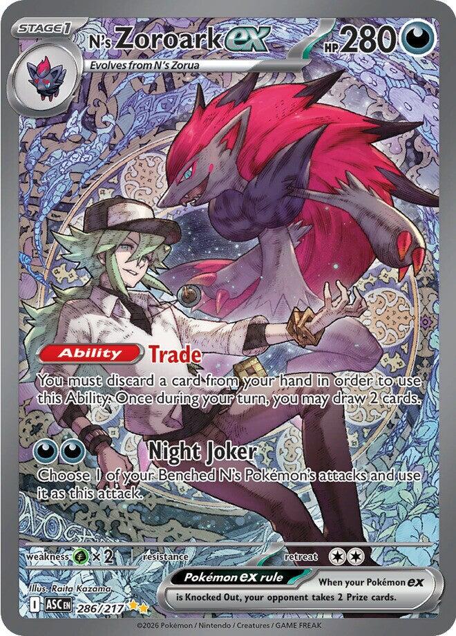 Pokemon: N’s Zoroark ex: #286