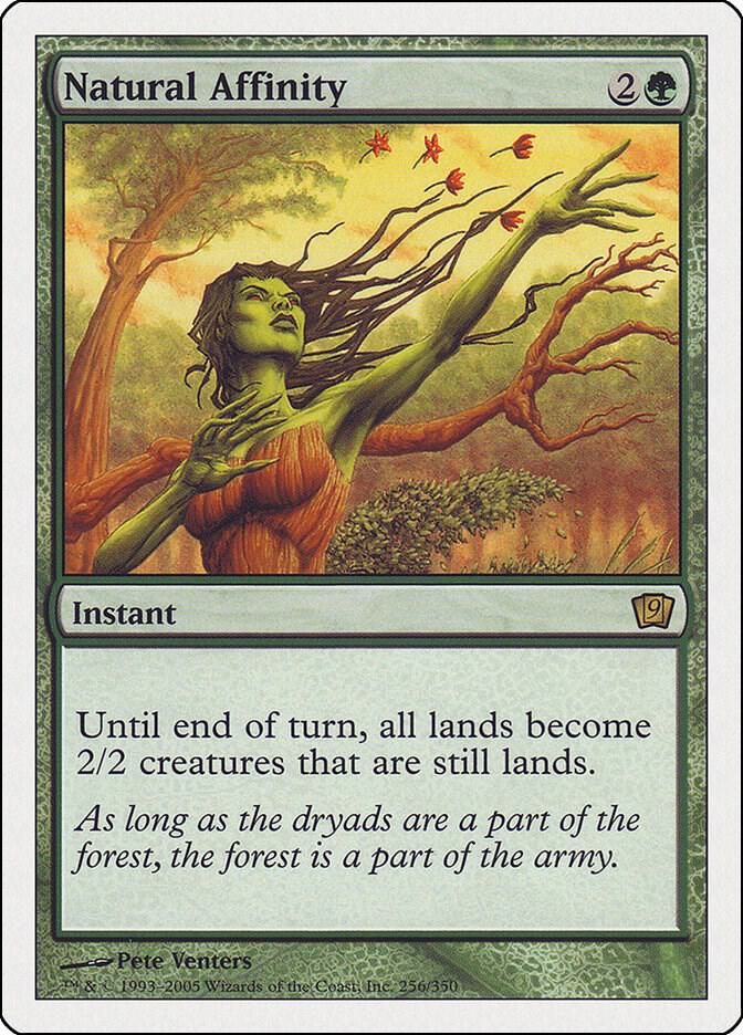 MTG: Natural Affinity: #256