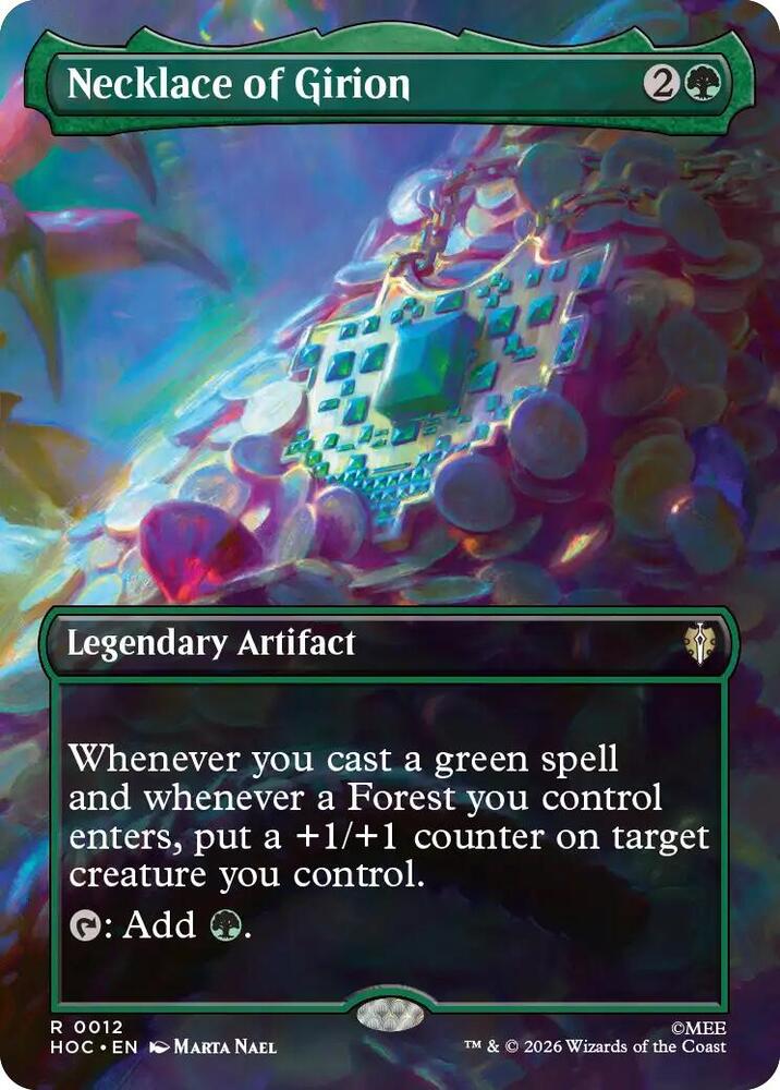 MTG: Necklace of Girion: #12