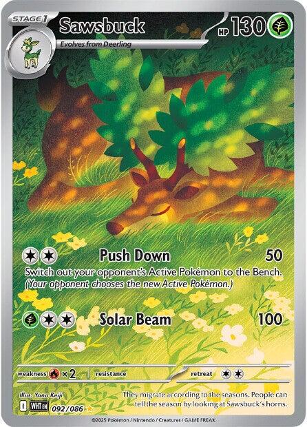 Pokemon: Sawsbuck: #92