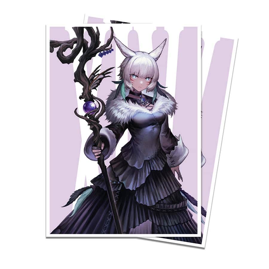 ULTRA PRO: MAGIC THE GATHERING: FINAL FANTASY: Y'SHTOLA NIGHT'S BLESSED 105CT APEX DECK PROTECTOR SLEEVES
