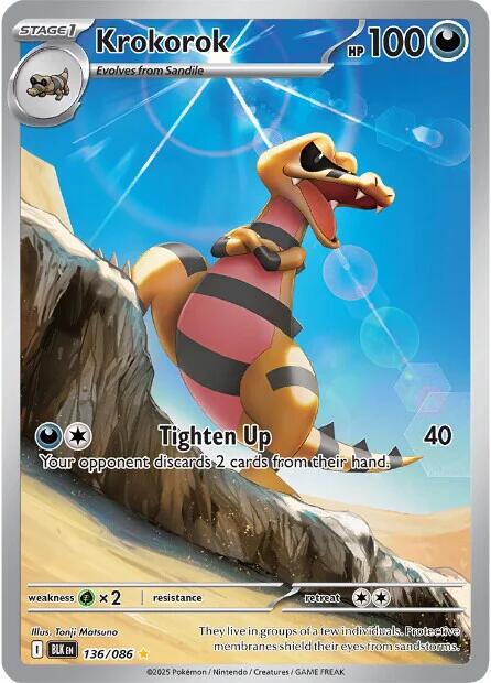 Pokemon: Krokorok: #136