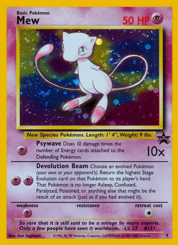 Pokemon: Mew: #9 (Heavily Played)