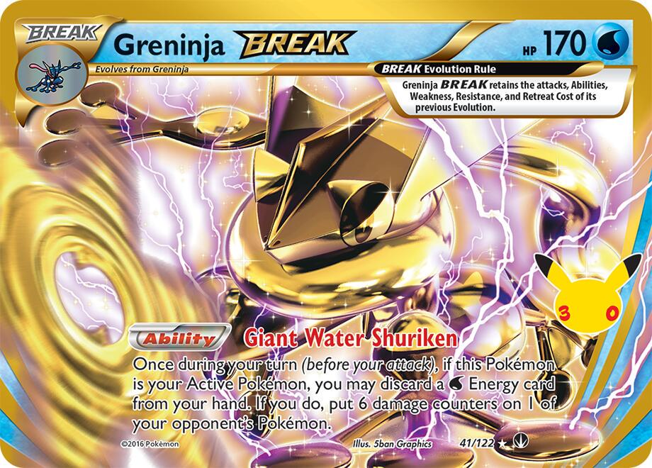 Pokemon: Greninja BREAK #41