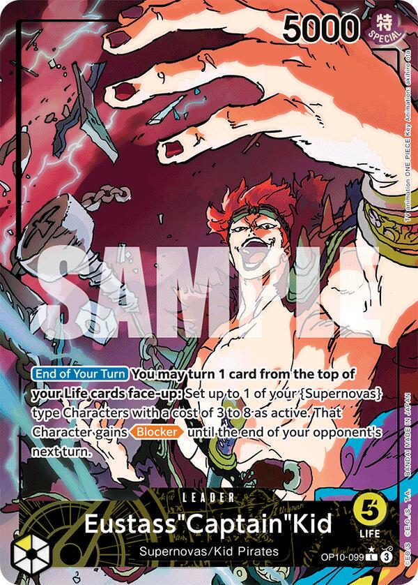 One Piece: Eustass”Captain”Kid: #OP10-099