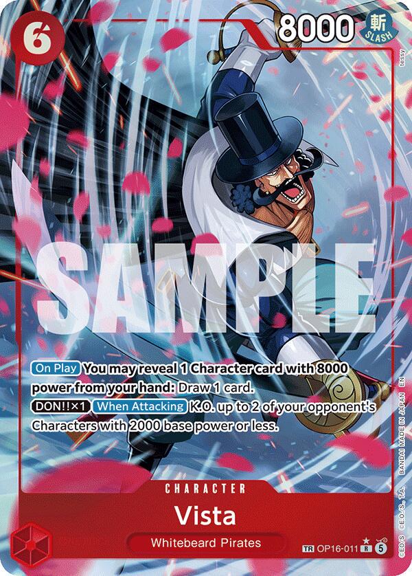 One Piece: Vista: #OP16-011