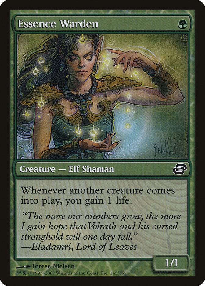 MTG: Essence Warden: #145 (Moderately Played)
