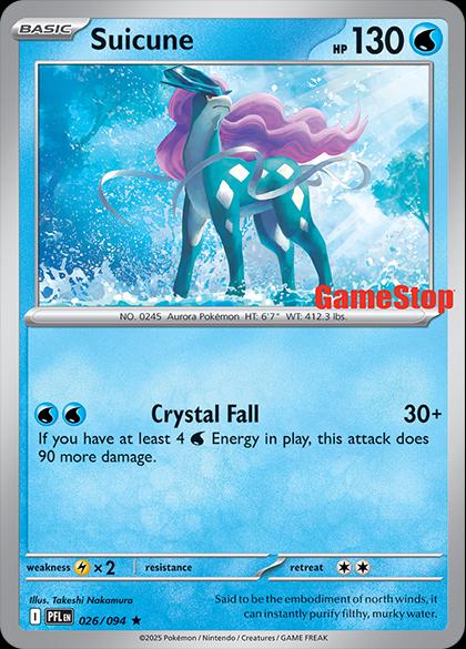 Pokemon: Suicune: #26 (Gamestop)