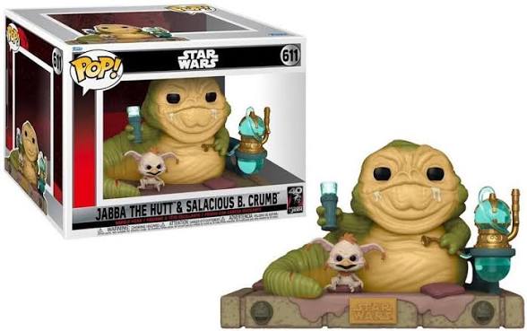 Jabba The Hutt & Salacious B. Crumb Funko Pop