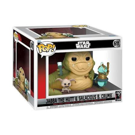 Jabba The Hutt & Salacious B. Crumb Funko Pop