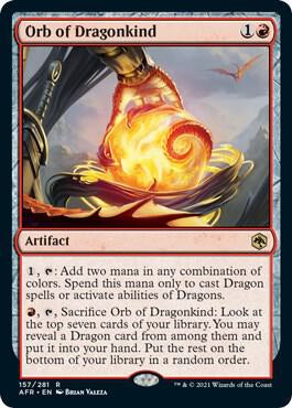 MTG: Orb of Dragonkind: Artifact: #157