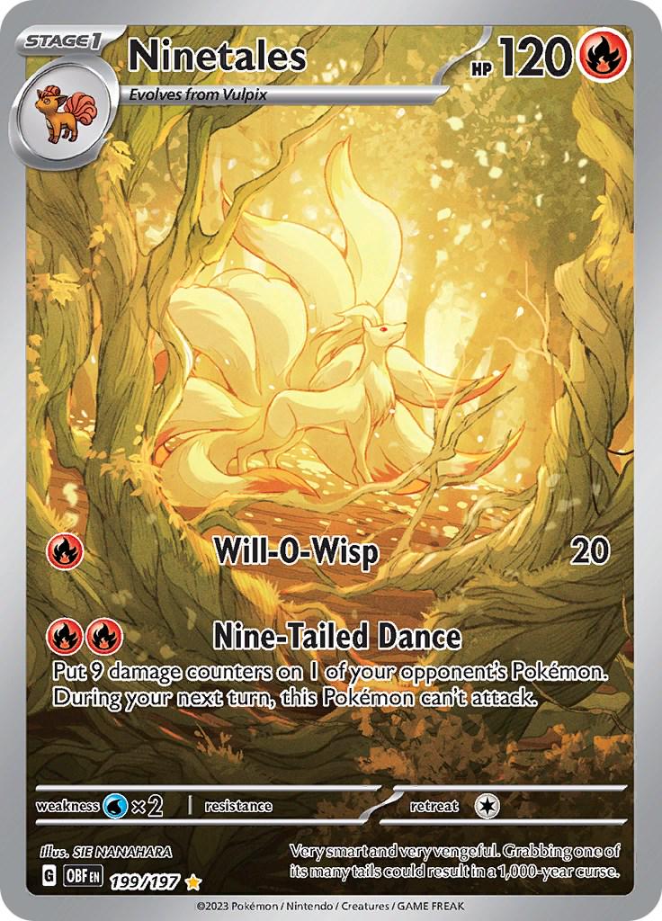 Pokemon: Ninetales: #199