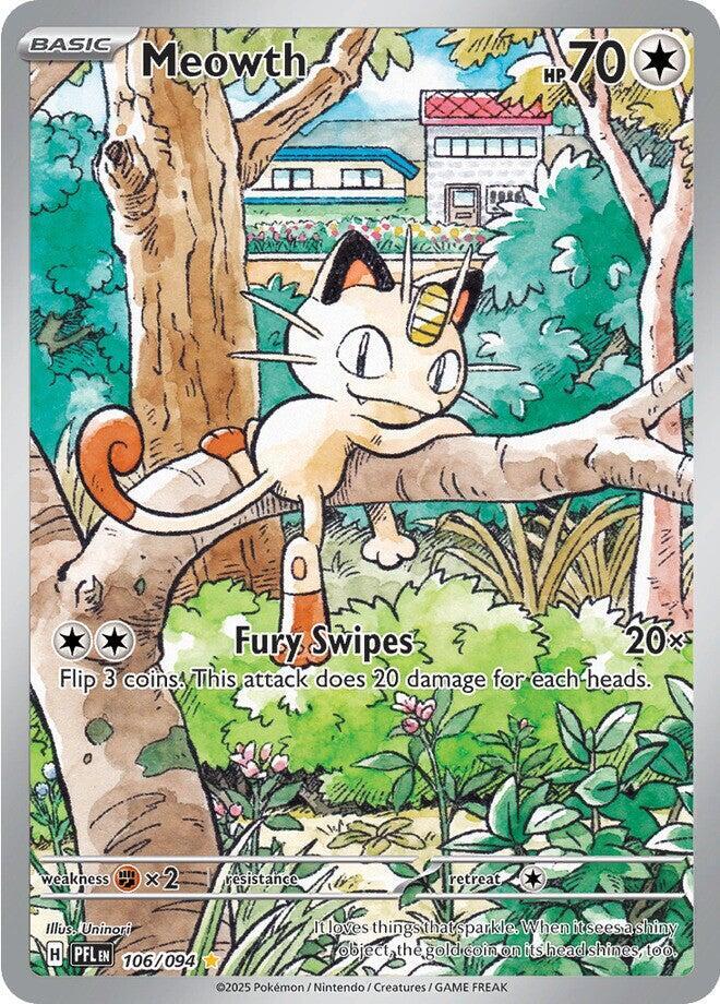 Pokemon: Meowth: #106