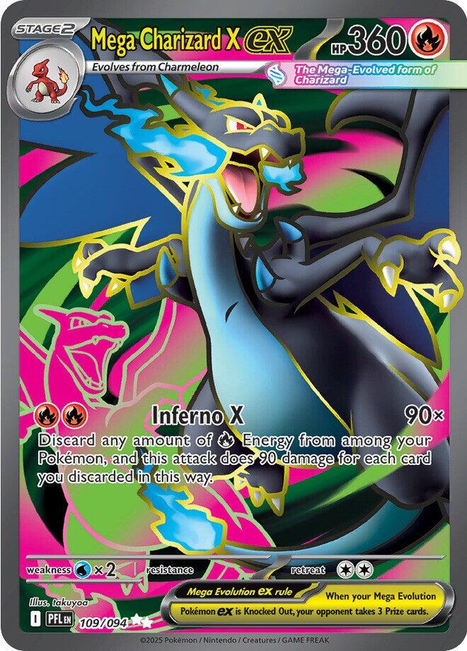 Pokemon: Mega Charizard X ex: #109