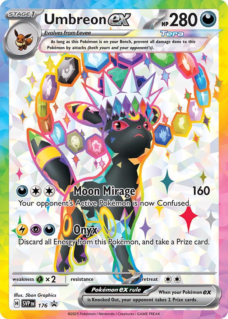 Pokemon: Umbreon ex: #176