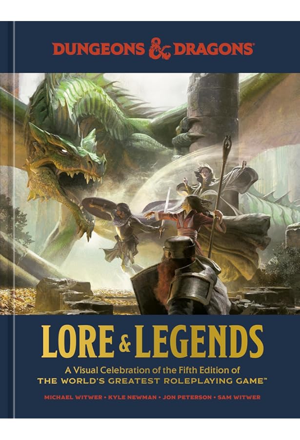 D&D Lore & Legends Hardcover Book