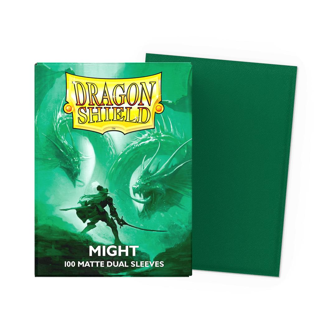 Dragon Shield Might Matte Dual: 100 Standard Card Sleeves