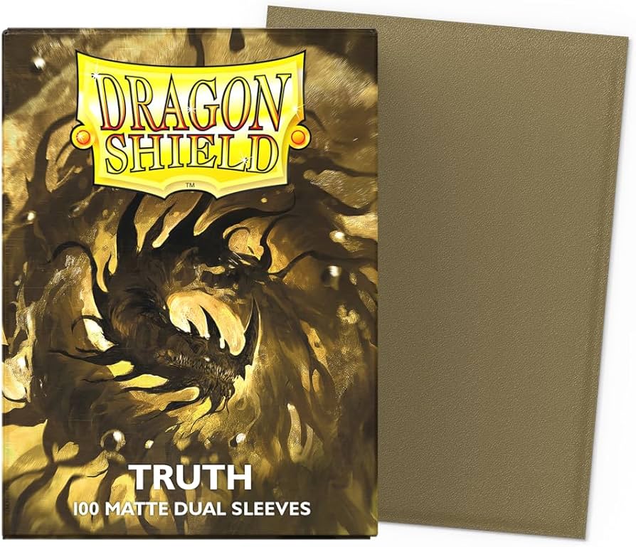 Dragon Shield Truth Matte Dual: 100 Standard Size Card Sleeves