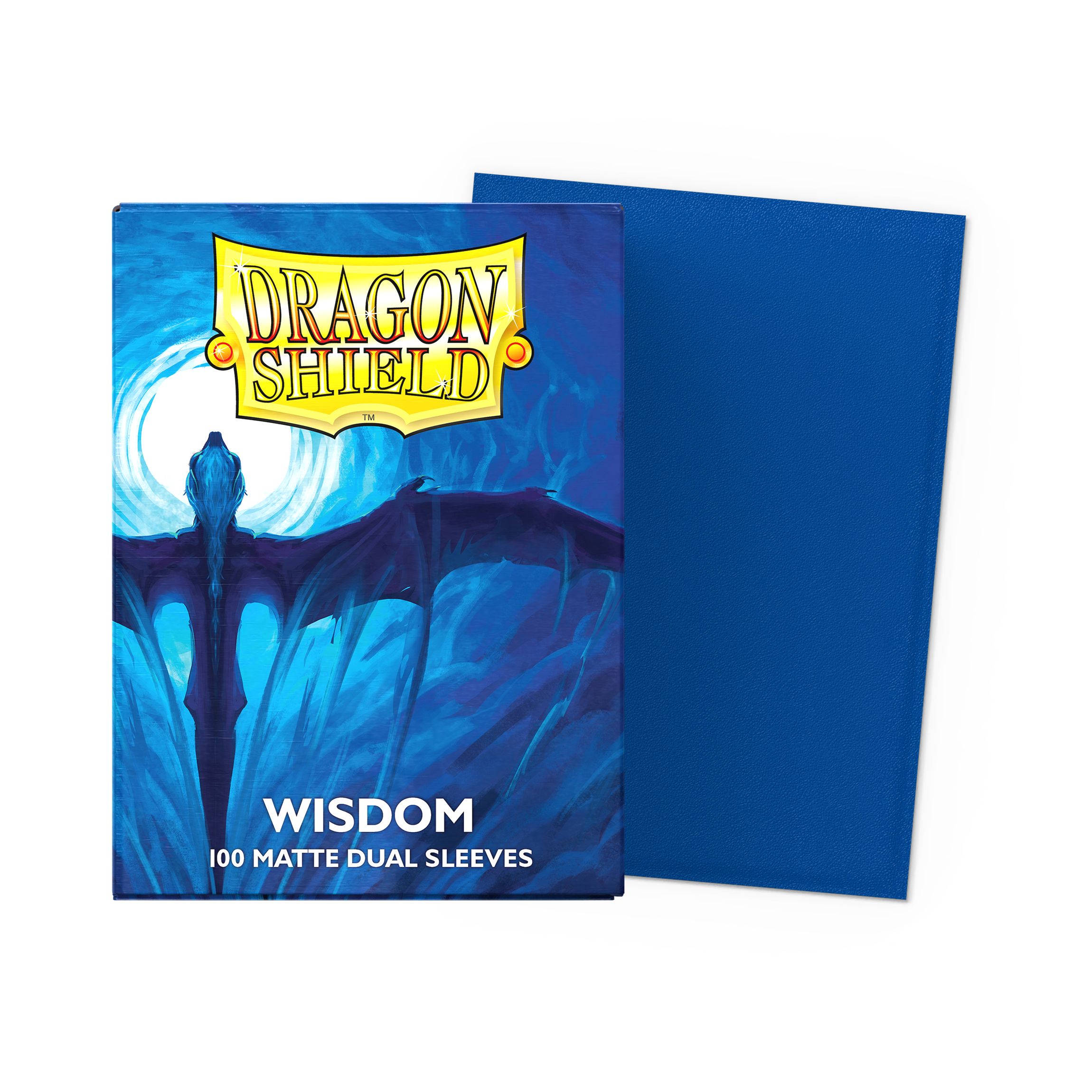 Dragon Shield Wisdom Matte Dual: 100 Standard Size Card Sleeves