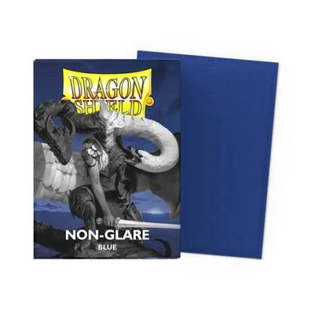Dragon Shield Non-Glare Blue: 100 Standard Size Card Sleeves