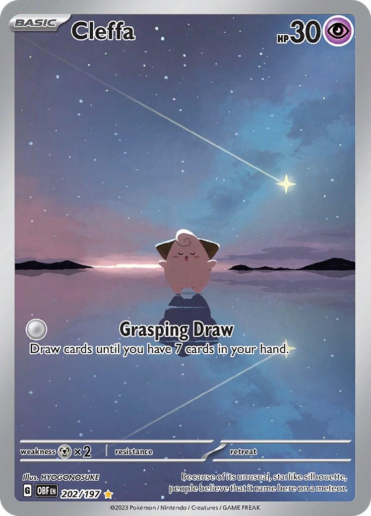 Pokemon: Cleffa: #202 (Moderately Played)