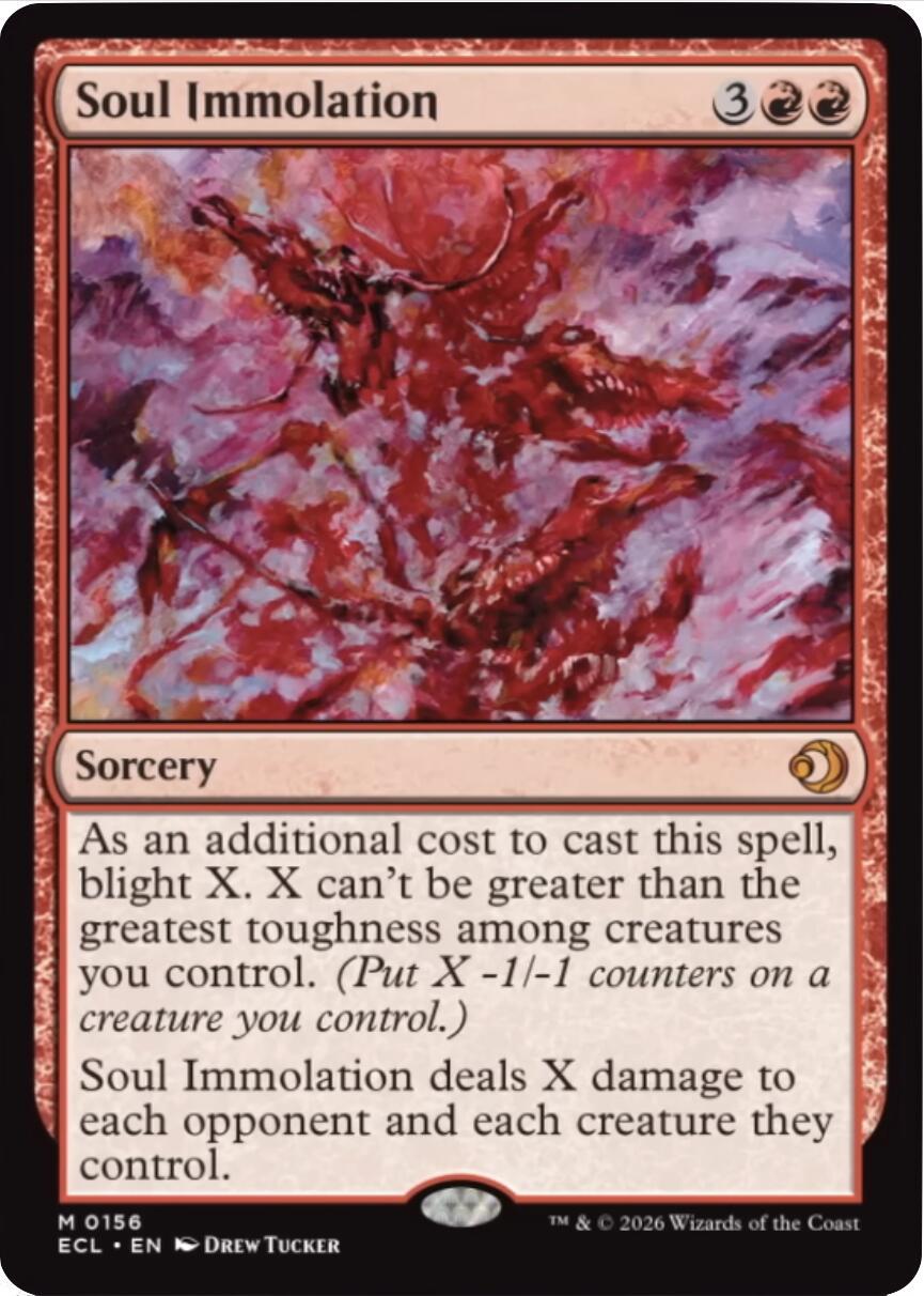 MTG: Soul Immolation: #156