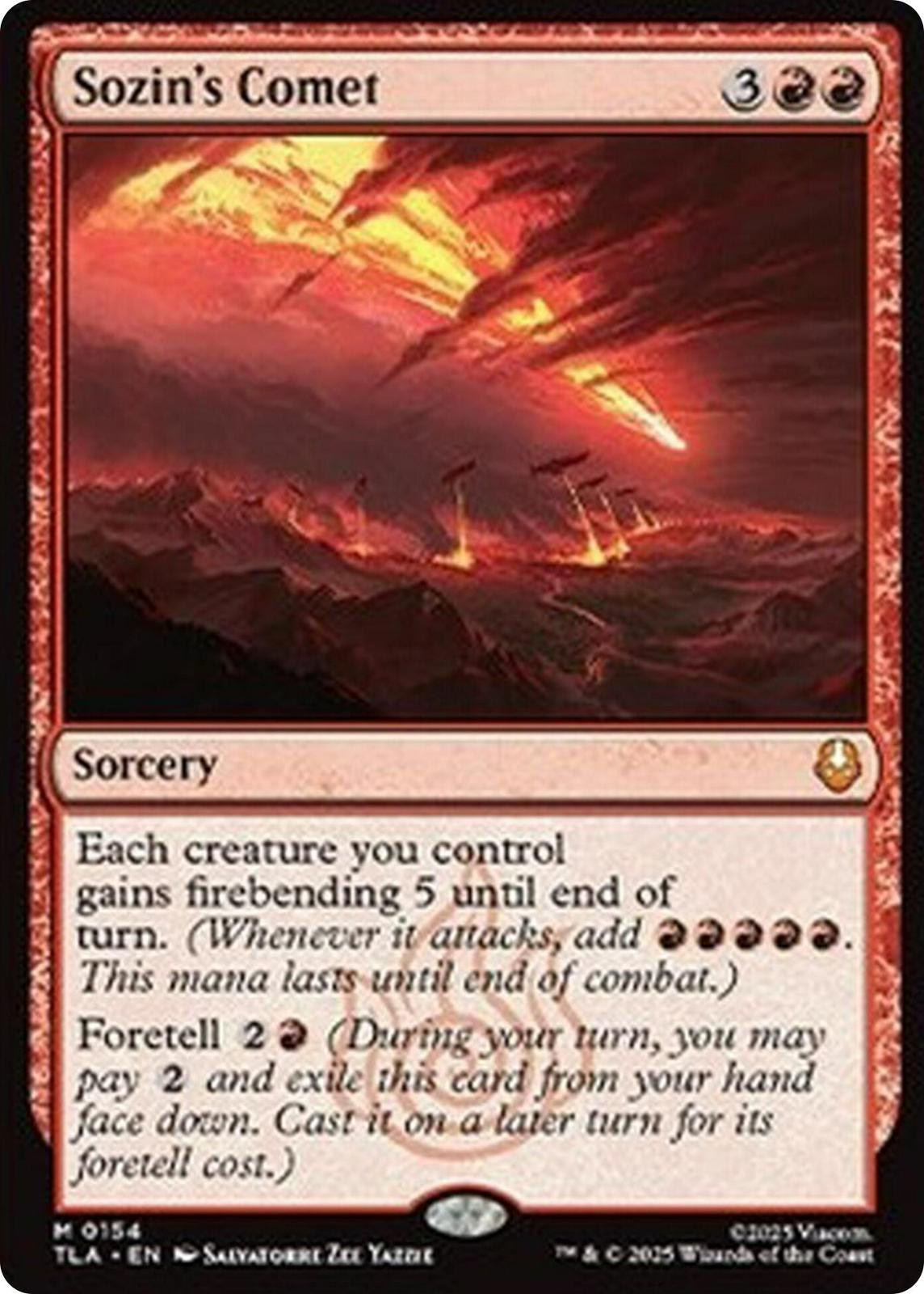 MTG: Sozin’s Comet: #154