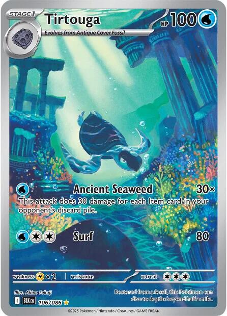 Pokemon: Tirtouga: #106