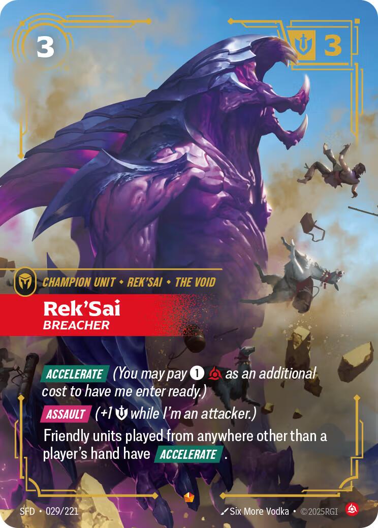 Riftbound: Rek’Sai Breacher: #29