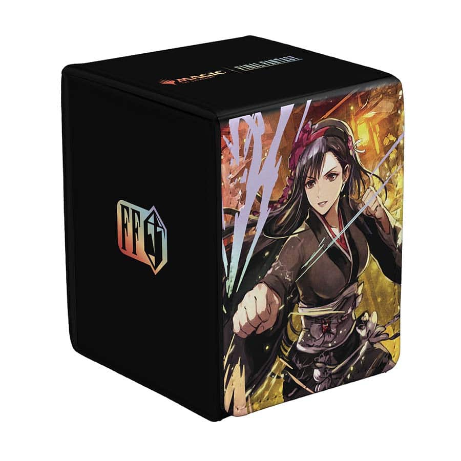 ULTRA PRO: MAGIC: THE GATHERING: FINAL FANTASY: TIFA ALCOVE FLIP DECK BOX