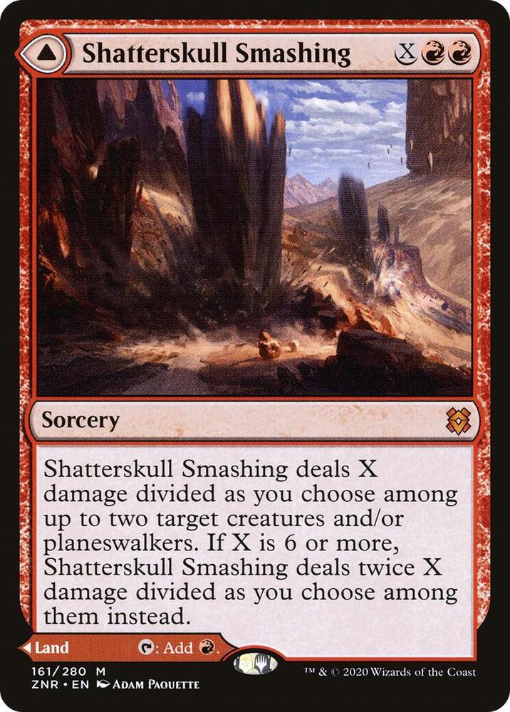 MTG: Shatterskull Smashing // Shatterskull, the Hammer Pass: #161 (Foil)