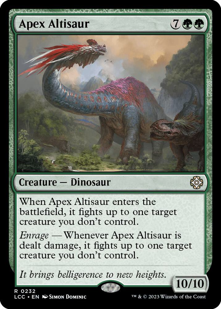 MTG: Apex Altisaur: #232