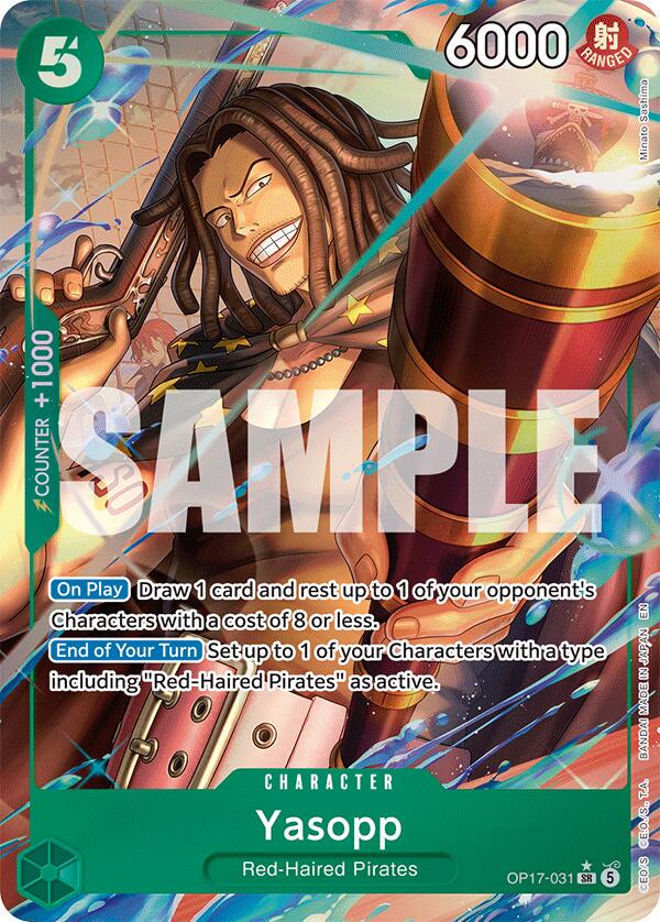 One Piece: Yasopp: #OP17-031
