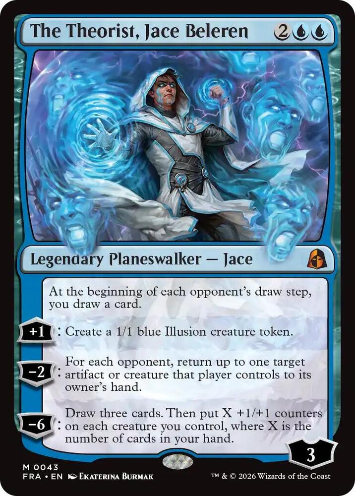 MTG: The Theorist, Jace Beleren: #43 (Foil)