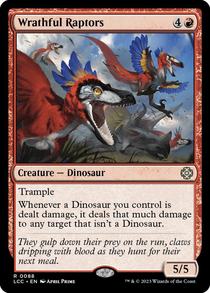 MTG: Wrathful Raptors: #88