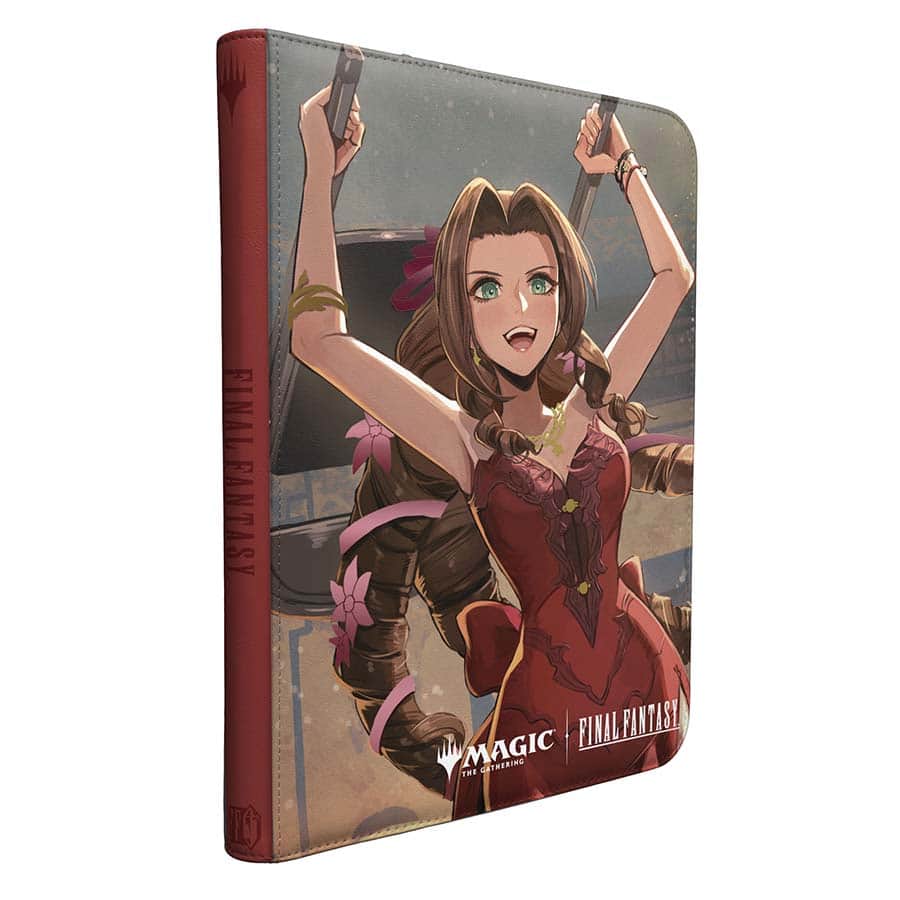 ULTRA PRO: MAGIC: THE GATHERING: FINAL FANTASY: AERITH GAINSBOROUGH 9-POCKET ZIPPERED PREMIUM PRO-BINDER