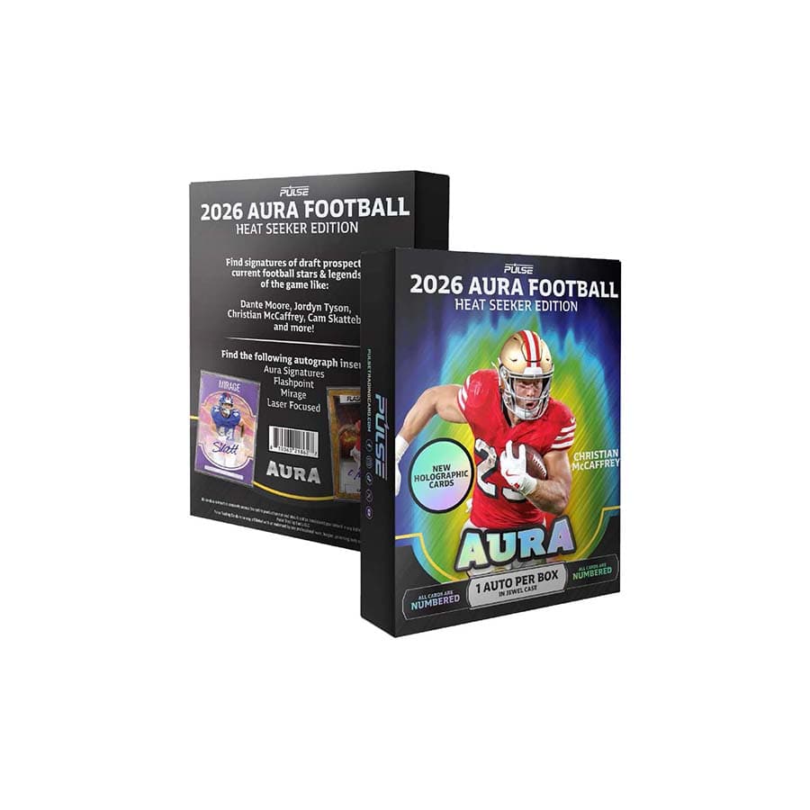2026 Pulse Aura Holographic Football Heat Seeker Edition